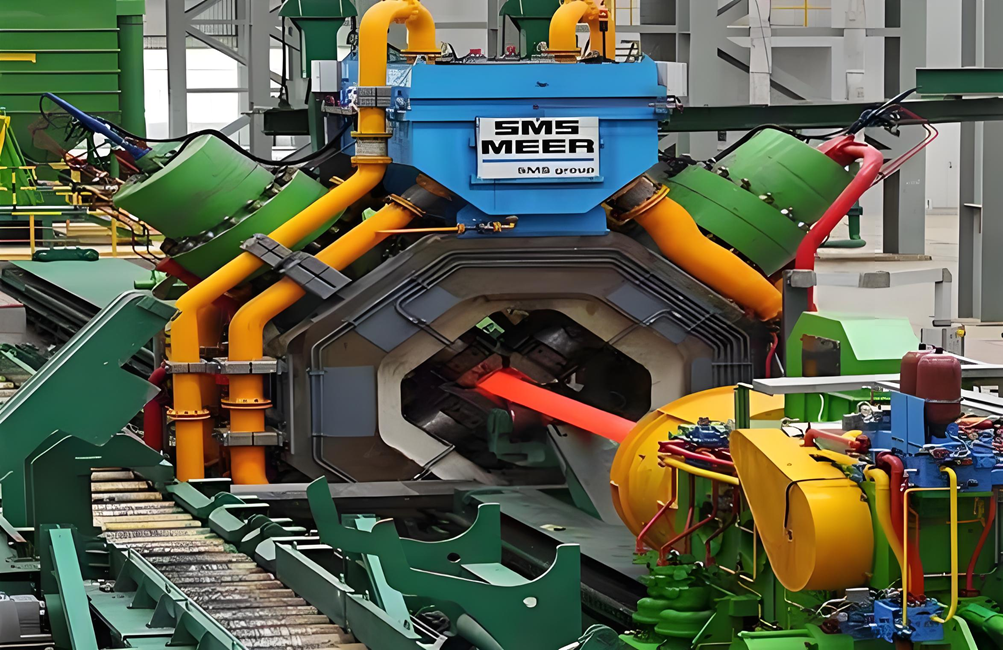 SMS精锻机是德国SMS集团(SMS group)开发的高精度锻造设备， 价值 2 亿元。